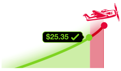 Cash out before fly away